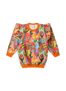 Conjunto Moletom Infantil Feminino Jardim Colorido – Inverno LiroKids