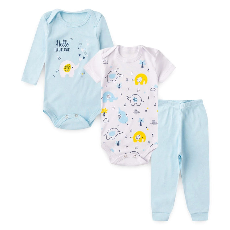 Kit Conforto Baby – 12 Peças Body e Mijão