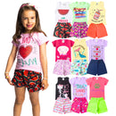 Kit Conjunto Infantil 6 Peças Verão
