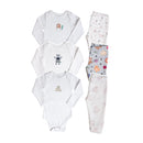 Conjunto Infantil Safari Fofo – 6 Peças Temáticas