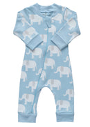 Macacão Bebê Algodão Rosa Elefante